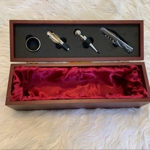 Wood Wine Box Set